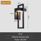 Modern Outdoor Decorative Wall Lamp