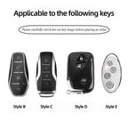 Car Remote Key Case Fob Cover Holder Shell Bag for BYD Song Plus Atto 3 Han EV Tang DM Qin Seal Dolphin Keychain Accessories