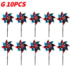 5/10PCS Bird Repeller Reflective Windmill Pinwheel Bird-Scaring Windmill Spinner for Garden Lawn Yard Decor and Keep Birds Away