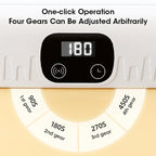 Mini Ultrasonic Household Cleaner High-Frequency Vibration Tool for Glasses Jewelry Tableware Deep Cleaning