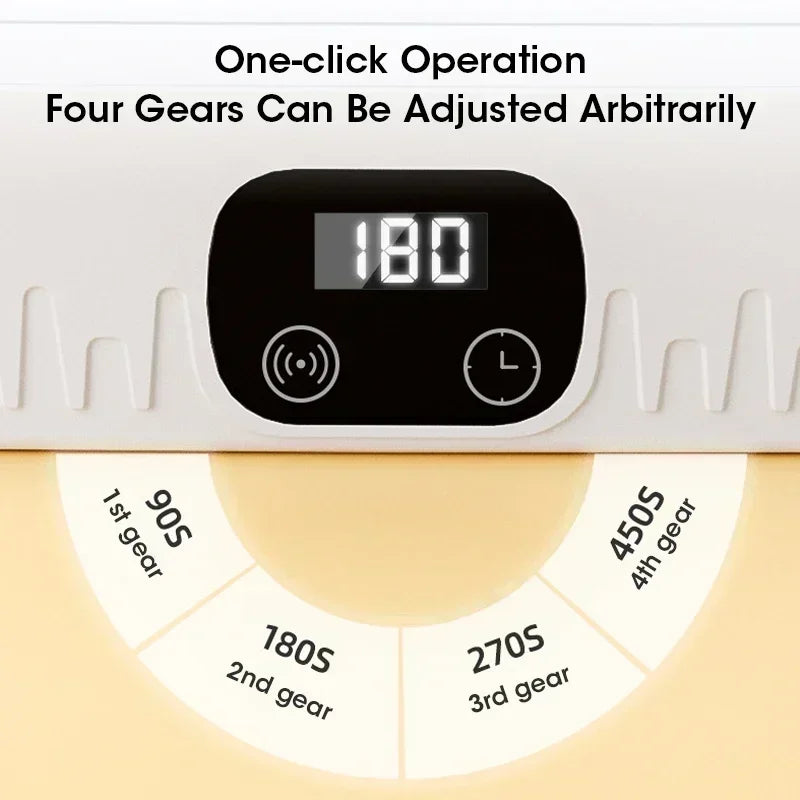 Mini Ultrasonic Household Cleaner High-Frequency Vibration Tool for Glasses Jewelry Tableware Deep Cleaning
