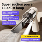 1pc Powerful 4000Pa Handheld Vacuum Cleaner - Portable, Lightweight, and Cordless Design for Efficient Cleaning of Cars,  Homes