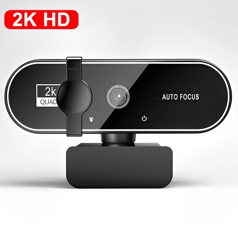 4K HD Mini Webcam With Microphone 2K Full HD Webcam 30fps Autofocus USB Web Cam For Auto Focus PC Laptop Video Shooting Camera