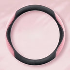 PU Leather and Mesh Car Steering Wheel Cover, Comfortable and Breathable, Keeps Cool in Summer and Warm in Winter