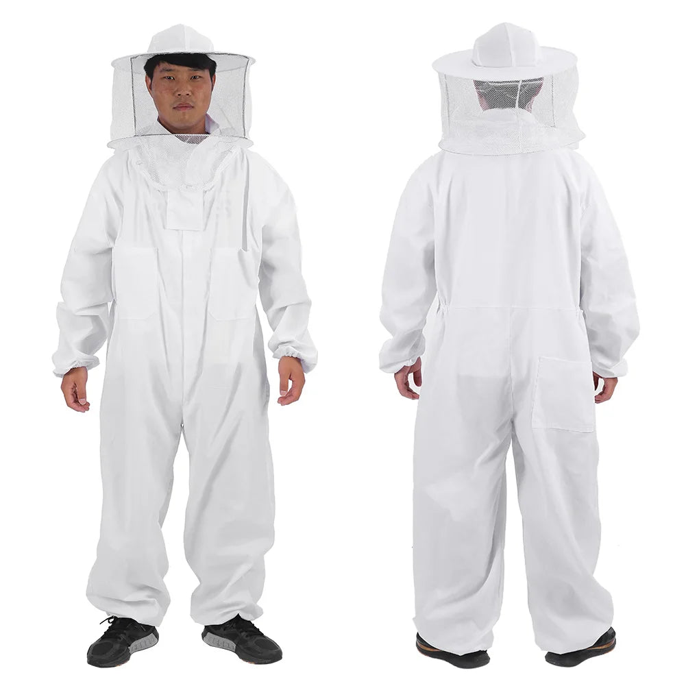 Beekeeper Protective Suit Beekeeper Suit Professional Beekeeping Protective Equipment Bee Keeping Full Body Beekeeper Suit Hat