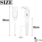 Milk Frother Electric Latte Cappuccino Steamer Automatic Heater Coffee Foamer Hot Kitchen Coffee Beater Cappuccino Mixer Sonifer
