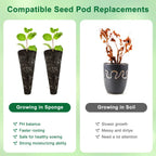 Hydroponic Supplement Seedling Pot Garden Planting Herb Germination Sponge Replacement Root Growing Sponge Supplemental Pod