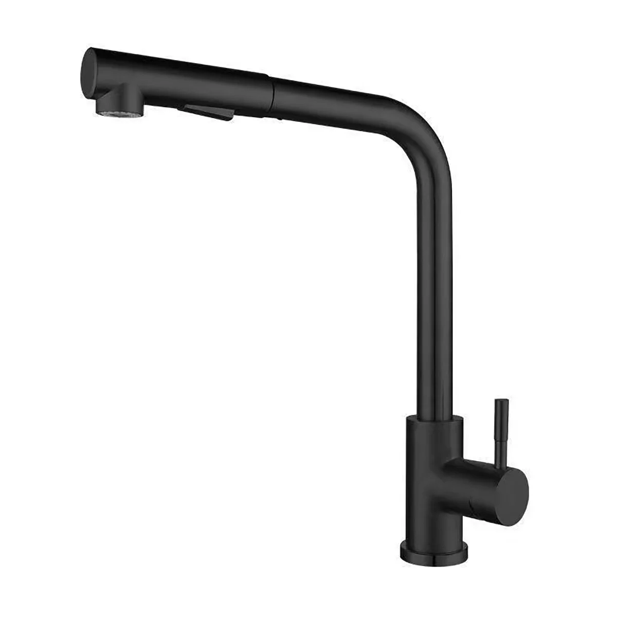 Pull-out Kitchen Faucet Smooth Pull-out Sprayer Dual Spout Mode (Pillar/Shower) One-Touch Switching Spout