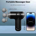 Triple mini fascia gun with 6 modes of exercise, perfect for relaxing the waist, back, legs, and muscles throughout the body