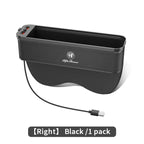 Car USB charging multifunction seat crevice storage box Alfa Romeo 147 156 159 166 Giulia Tonale Stelvio Giulietta Mito Milano