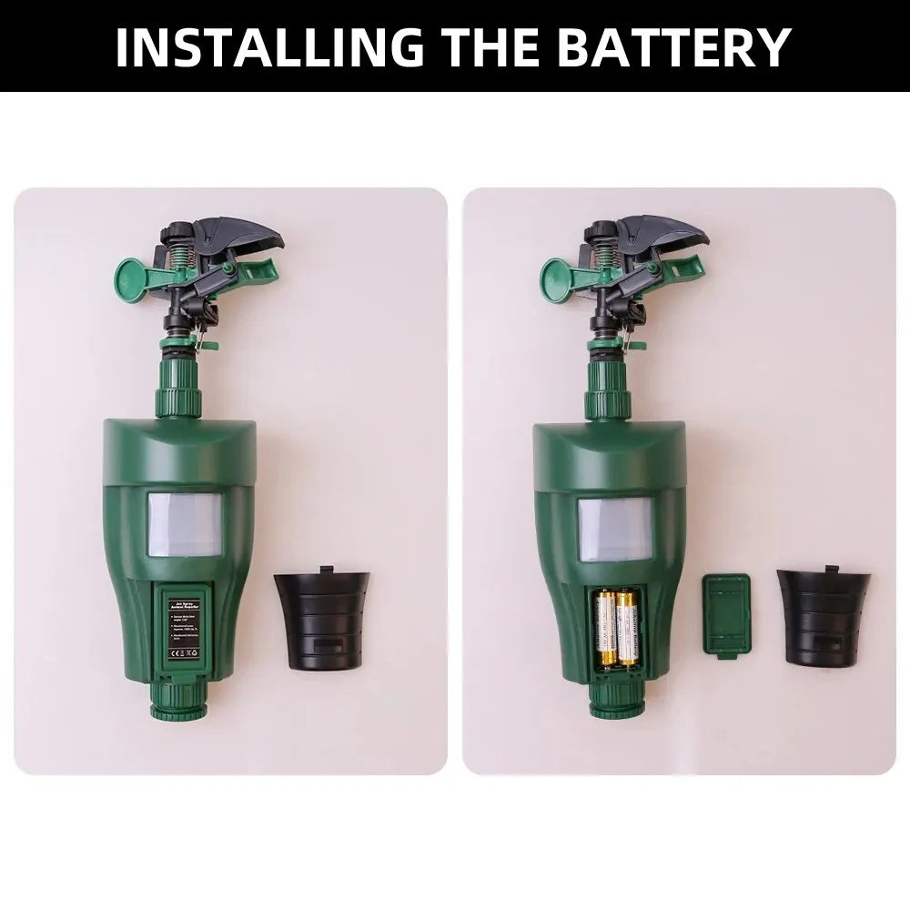 Motion Sprinkler Animal Deterrent Garden Pest Control Jet Spray Birds Repellent Driving Small Animals Repellent Used