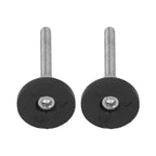 2 PCS Adjustable Furniture Glide Leveling Pads - Nylon Rubber Base D30xM6x50 for Perfect Stability