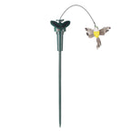 5-1PC Solar Powered Flying Wobble Butterfly Bird Garden Animal Fluttering Butterfly Dancing Ornaments Outdoor Decor Lawn Decor