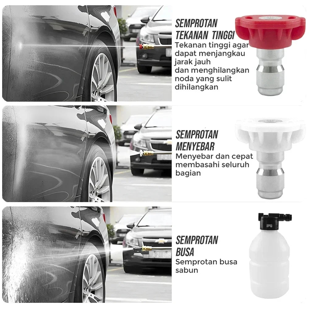 Car Wash Water Gun Washer Spray Nozzle High Pressure Cleaner for Car Home Garden Cleaning Washing Machine for Makita 18V Battery