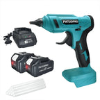 Cordless Electric Hot Melt Glue Gun With 10pcs Glue Sticks Portable Rechargeable DIY Repair Tool For Makita 18V Battery
