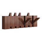 Wood Wall Coat Rack Clothes Organizer Piano Keys Clothes Dress Hanger Shelf Hat Backpack Dressing Rooms Storage Hanger Space