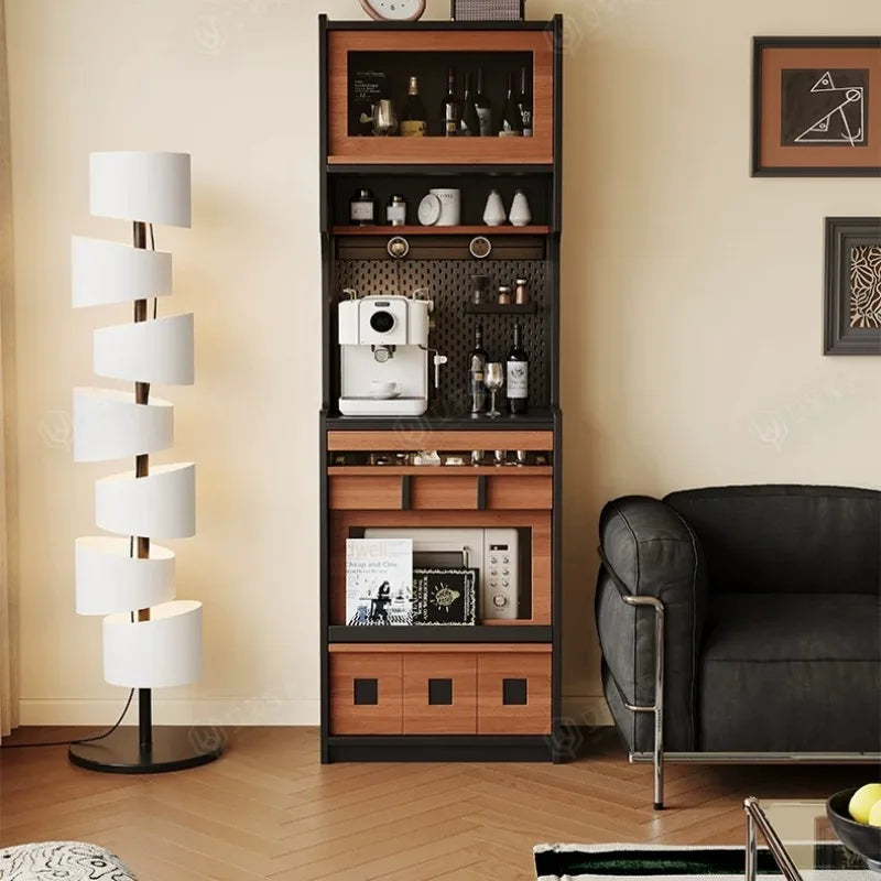 Entryway Shelves Display Living Room Cabinets Standing Kitchen Sideboard Craft Storage Locker Shelf Floor Showcase Furniture