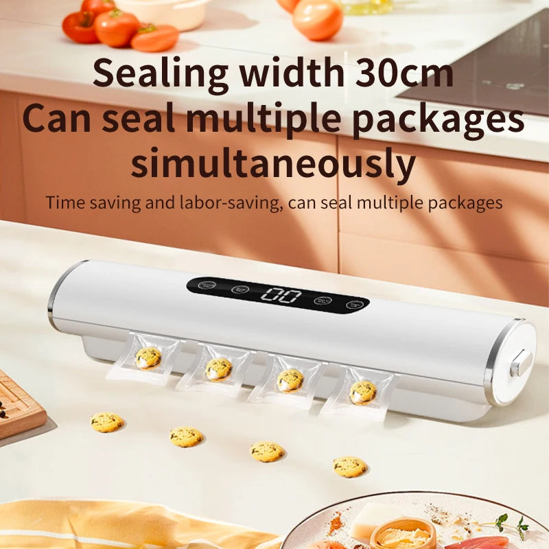 For Food Vacuumor Professional  Vacuum Sealer Machine for Products Kitchen Sealing Machine Cuisine Packaging Plastic Bag Sealant