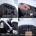 YZ for Tesla Model Y 3 Highland Juniper 2021-25 Folding hidden hooks for back seat ABS material Automotive Interior Accessories