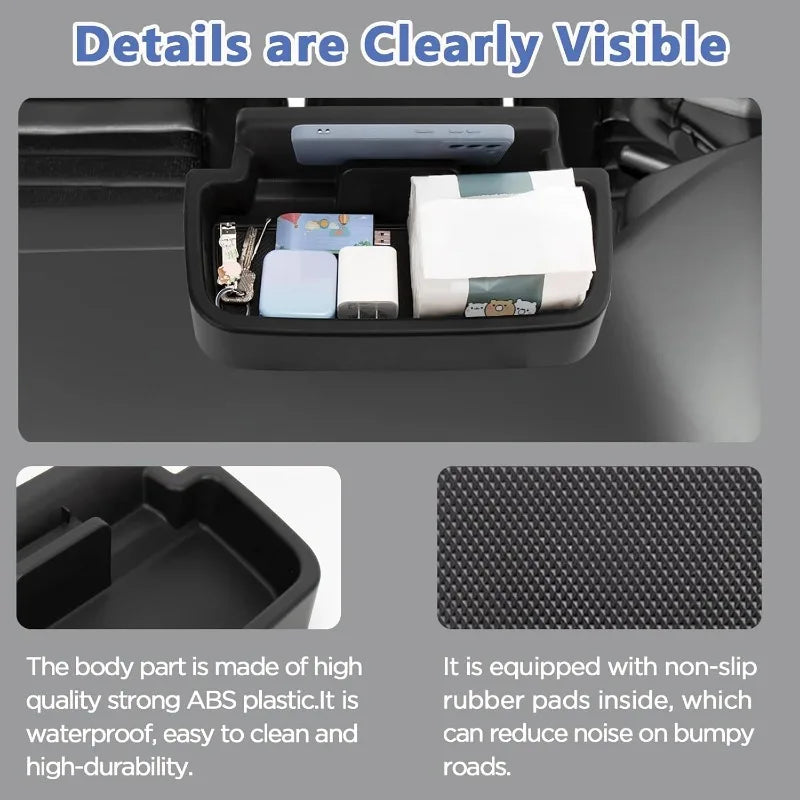 Center Console Organizer Tray for Honda Pilot 2023 2024 Insert Tray Storage Organizer Interior  Accessories (Dash storage tray)
