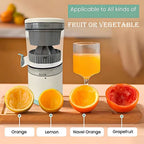 Electric Fruit Juicer Portable Single Auger Juicer Fruit Squeezer USB Charge Orange Lemon Fruit And Vegetable Juice Extractor