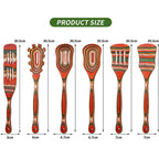 Kitchen Pakkawood Wooden Spoons For Cooking Nonstick Pakkawood Serving Utensils Set Salad Servers Set Cooking Utensils Set
