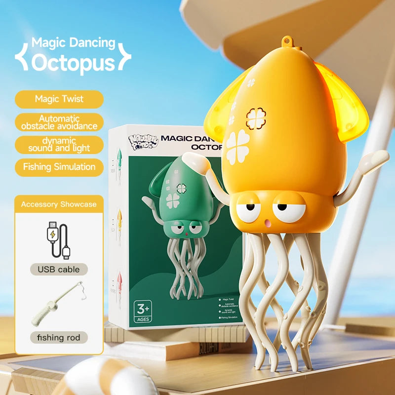 Magical Dancing Octopus Toy - Swinging & Interactive