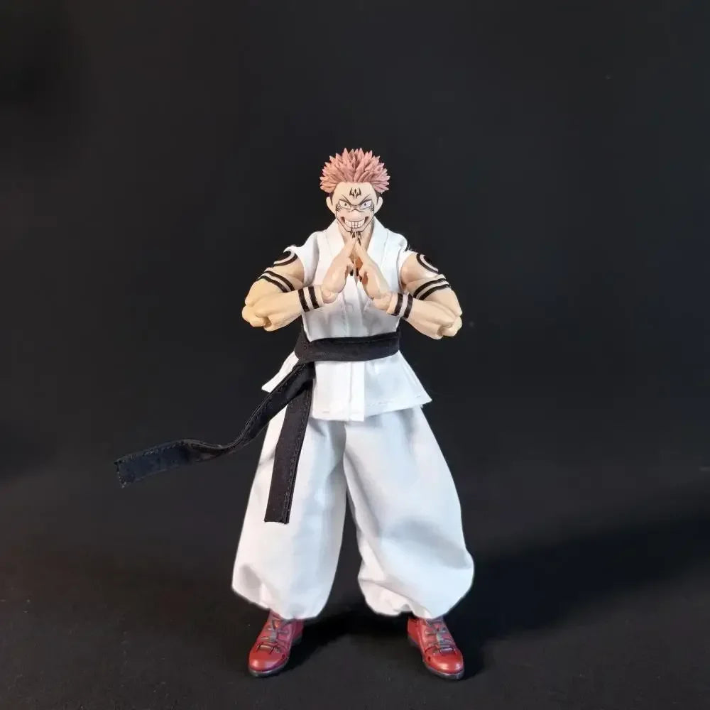Jujutsu Kaisen Anime Ryomen Sukuna Satoru Gojo New Shf Handmade Clothes Clothing Is Suitable for 1/12 Size Movable Humanoid Toys