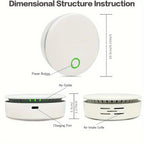 Portable Air Purifier Negative Ion And Ozone Generator Rechargeable Pu