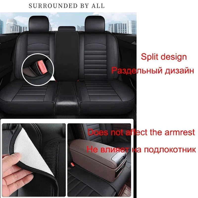 Full Coverage Car Seat Cover for AUDI All Car Models A3 Sportback A1 A4 A5 A6 A6L A7 A8 A8L Car Accessories