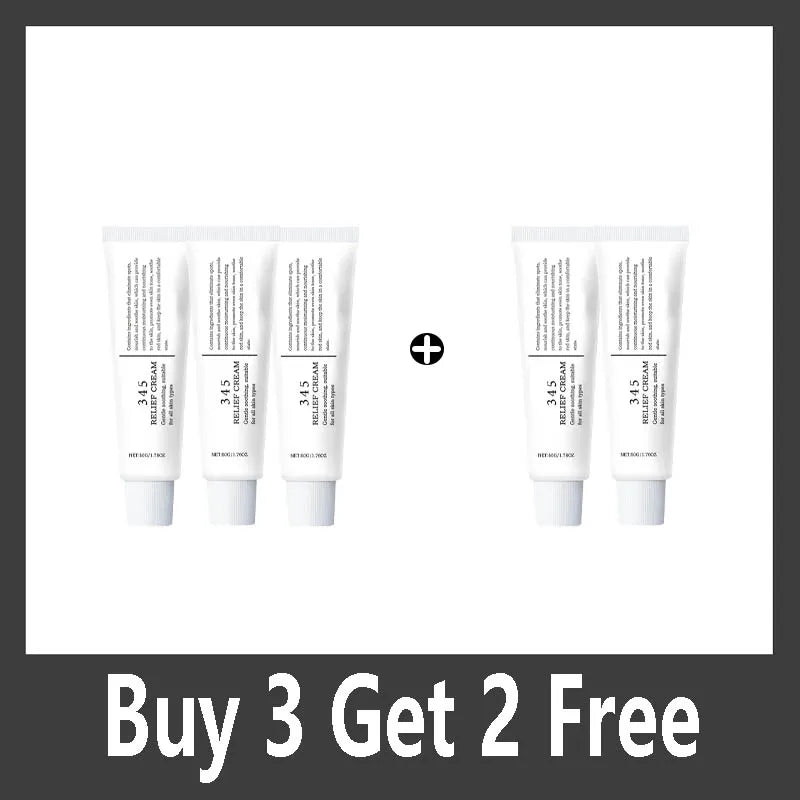 345 Relief Cream – Moisturizing, Soothing & Blemish Care Solution