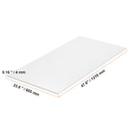 VEVOR Polycarbonate Greenhouse Panels Roof Panels Sheets, Waterproof UV Protected Corrugated Resistance for Greenhouse/Garden