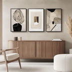 Modern Minimalist Abstract Wall Art (Set of 3)
