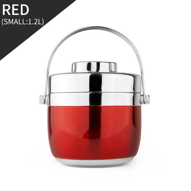 Bento Box Food Thermal Jar Insulation Soup Thermos Bag Portable Stainless Steel Leak-proof Tableware Lunch Storage Container