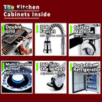 Modular Outdoor New Design Tiny House Mobile Kitchen Prefab Kitchen House with Automatic Door Customized