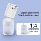 Automatic Soap Dispenser Touchless Foaming Soap Pump 400ml USB Rechargeable  Electric Wall Mounted 4 Levels for Bathroom Kitchen