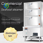 Electric Smart Induction Steamer Cabinet Commercial Hotel Kitchen Equipment Industrial Large Food Steamer