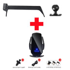 Car Cell Phone Holder Wireless Charger Strong Rotatable For Kia EV6 2021-2024 Mobile Support For Car Auto Interior Accessories