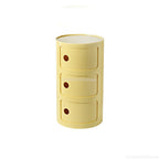 Nightstands Modular Bedside Table Round Large-capacity Storage Bedside Small Cabinet Bedroom Simple Storage Narrow Side Cabinet
