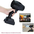 Violent Hair Dryer Turbine Fan for Cleaning Fallen Leaves, Computer Dust, Snow and Sand. Powerful Electric Blower (No Battery)
