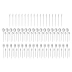 24Pcs/90Pcs Flatware Set Stainless Steel Silverware Utensil Kitchen Tableware Forks Knives Spoons Cutlery for Home Restaurant