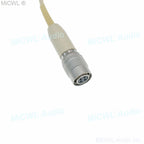 TL48 Very Very Mini Clip-On Lavalier Microphone For Sennheiser Shure MiPro AKG TA4F TA3F Dual Ear Hanging HeadMic 3.5mm TA4F