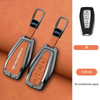 Alloy Car Key Cover Case for Geely Coolray X6 geometry c Emgrand Global kulrey Hawk GX7 okavango smart Remote Car Accessories