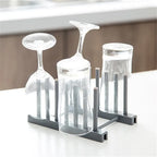 Plastic Dish Rack Kitchen Supplies Storage Draining Racks Removable Shelf Plate Pot Lid Rack Household Storage Organizer Gadgets