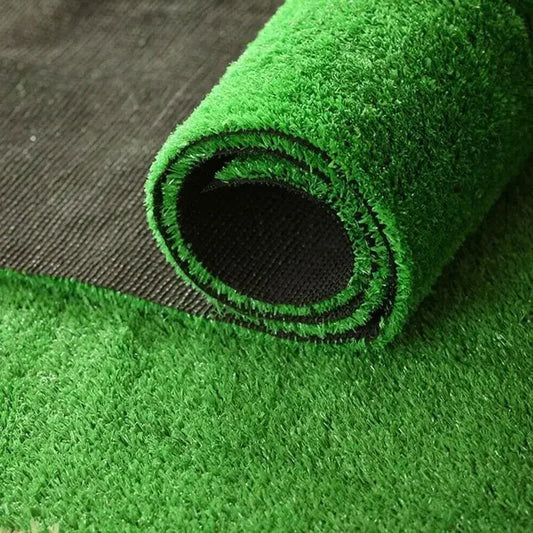 Artificial Turf Grass Lawn Realistic Synthetic Mat Washable Turf Outdoor Garden Decor Fake Grass Mat Carpet Indoor