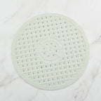 Kitchen sink protection mat, mesh soft rubber sink dishwasher, quick drainage mat protection mat, anti slip mat sink