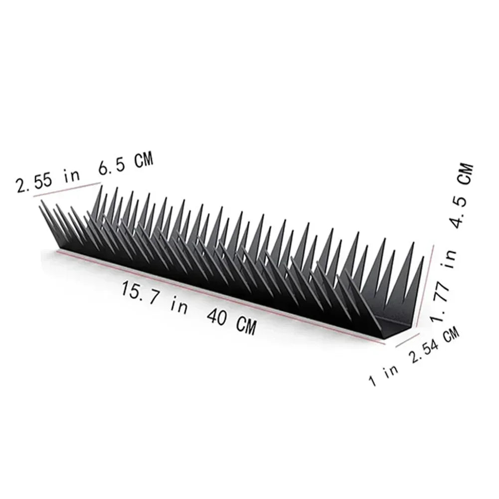 6pcs Anti Climb Fence Spikes Security Garden Fence Protection Metal Fence Spikes Easy Installation Effective Deterrent Accessory