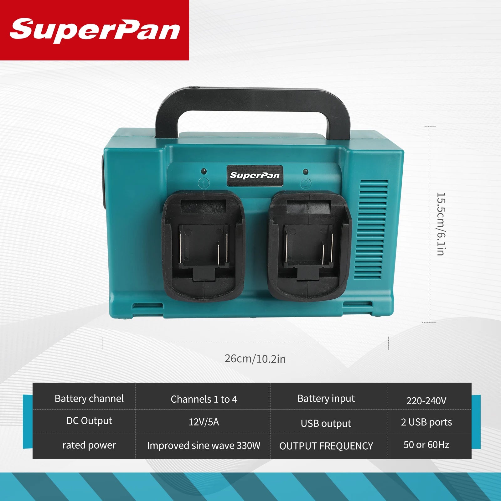 18V Power Inverter,120V/220V Portable Generator with USB, 280 Lm C-type LED Camping Light For Makita 18v Battery Pins