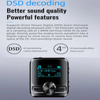 Portable Mp3 Player Bluetooth Professional HD Noise Reduction Mini Voice Recorder FM Radio Sound Recorder Consumer Electronics