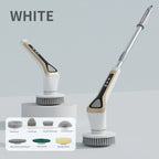 Electric Cleaning Brush Cordless Handheld Shower Scrubber Spin Cleaner Multifunctional Cleaner with 7PCS Heads Bathroom Kitchen